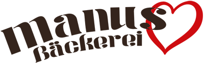 Manus Bäckerei – Logo mit Herz